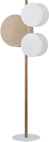 TK Lighting Pulse Floor Lamp H150cm. Brown