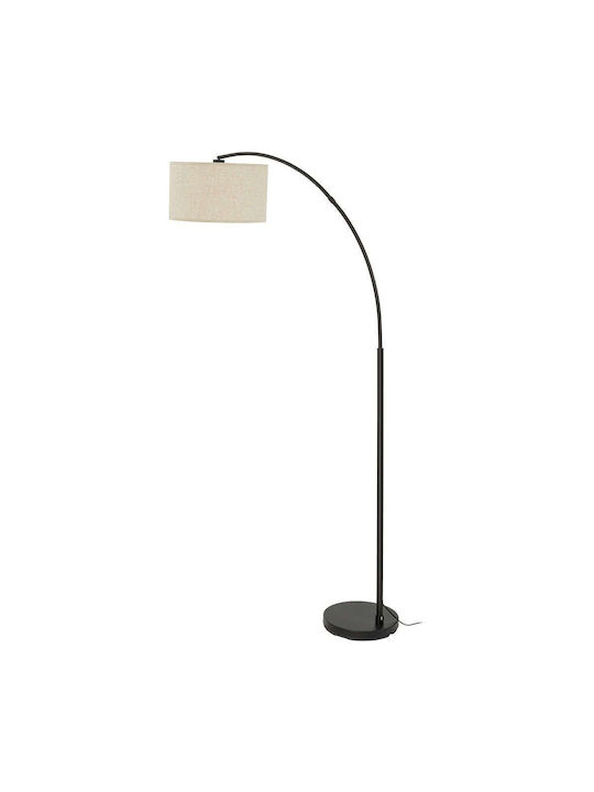TK Lighting Zenith Stehleuchte H170xB130cm. mit Fassung für Lampe E27 Schwarz
