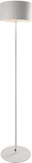 VK Lighting LED Floor Lamp H138xW29.1cm. with Warm White Light White