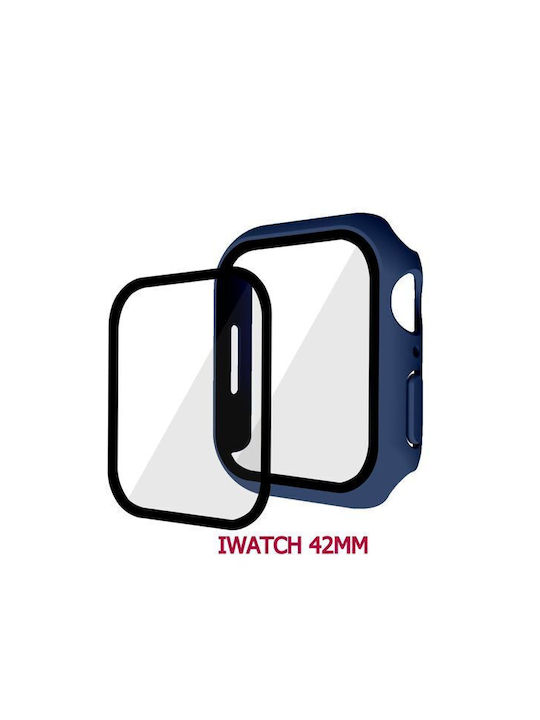 Προστατευτική Silicone Case in Blue color for Applewatch 42mm