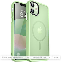 Techsuit Back Cover Silicone Green (iPhone 13)