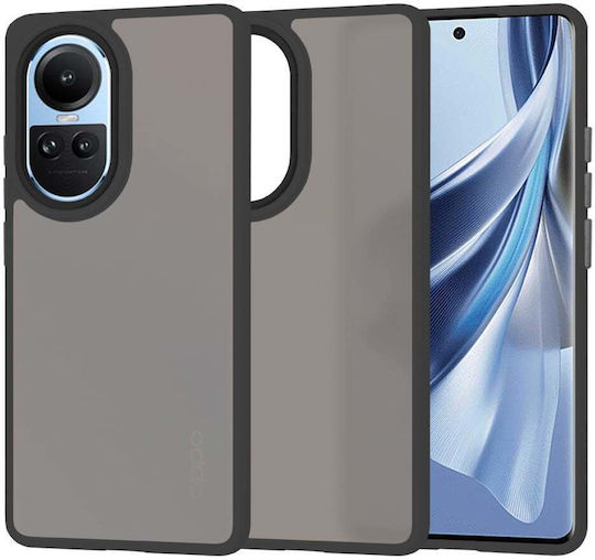 Techsuit Halofrost Back Cover Σιλικόνης Μαύρο (Oppo Reno10)