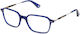 Police Eyeglass Frame Brown VK105 0C10