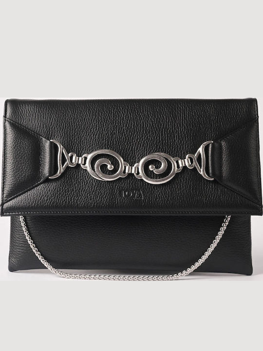 Take Me To An Event Leather Women's Clutch Black
