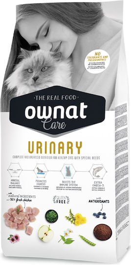 Ownat Care Ξηρά Τροφή για Γάτες με Ευαίσθητο Ουροποιητικό 3kg