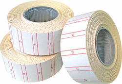 Printex 1000 Selbstklebende Etikettenrollen für Etikettendrucker mit rotem Streifen 21x12mm 1Stück Printex 1000 Selbstklebende Etikettenrollen für Etikettendrucker mit rotem Streifen 21x12mm 1Stück