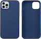 Soft Back Cover Σιλικόνης Navy Μπλε (iPhone 15 ...