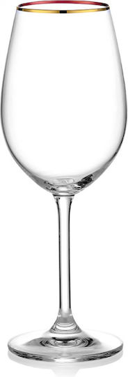 Novaker Colibri Wine Glasses for Wedding made of Crystal Gold 1pcs