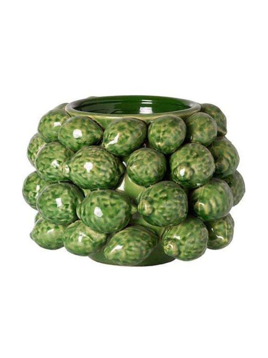 EDG Dekorative Keramik Vase Grün 22xY31cm