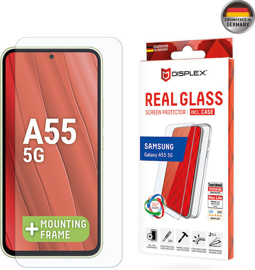 Displex Real Glass Gehärtetes Glas (Samsung A55 5G)