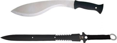 Kukri Μαύρο σε Θήκη