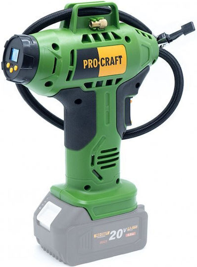 ProCraft Тромба за автомобилни гуми с кабел 12V (Без батерия)