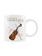 VOUR Mug Ceramic The best violin teacher 330ml