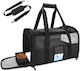 Ikaros Umhängetasche für Hunde / Katzen Schwarz L45xB30xH30cm.