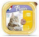 Plaisir Wet Food for Adult Cats in Trays with Turkey 100gr