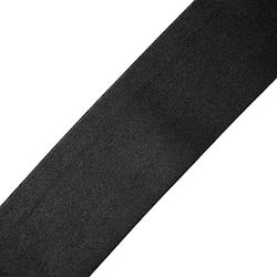 Elastisch glänzend dünn Schwarz 5cm Meter