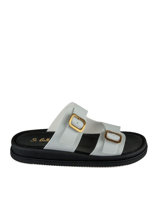 Silia D Δερμάτινα Γυναικεία Σανδάλια Flatforms ...