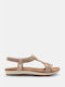 Luigi Synthetic Leather Women's Sandals Pink