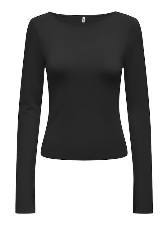 Only Women's Blouse Long Sleeve Black