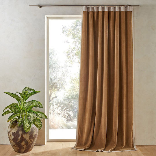 Am.Pm Vorhang mit Grommet Braun 350274151_10522_44 140x220cm