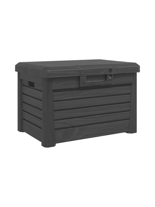 vidaXL Outdoor Storage Box 120lt Gray L73xW50.5...