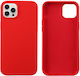Soft Back Cover Σιλικόνης 2mm Κόκκινο (iPhone 1...