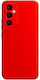 Imitation Liquid Back Cover Silicon Roșu (Galaxy A35)