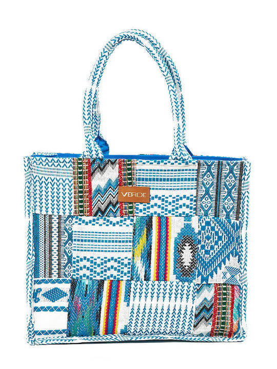 Verde Strandtasche Blau