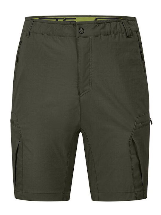GTS Moda Italia Men's Hiking Short Trousers Khaki