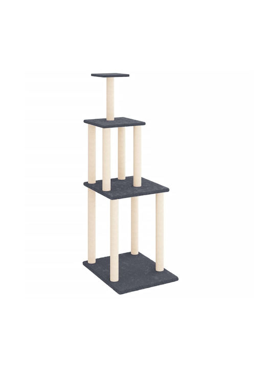 vidaXL Cat Trees Gray 64x48x149cm