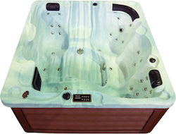 Jacuzzi Spa de Hidroterapie cu 5 Locuri 2150 X 1900 X 800 1500 L Mct-27spj