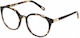 Police Metal Prescription Eyeglass Frame Black ...