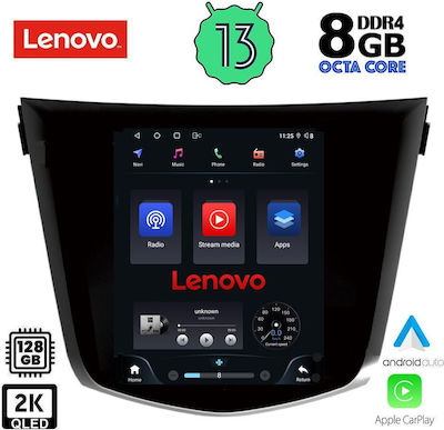 Lenovo Car Audio System 2DIN (Bluetooth/USB/AUX/WiFi/GPS/Apple-Carplay/Android-Auto) with Touch Screen 9.7"