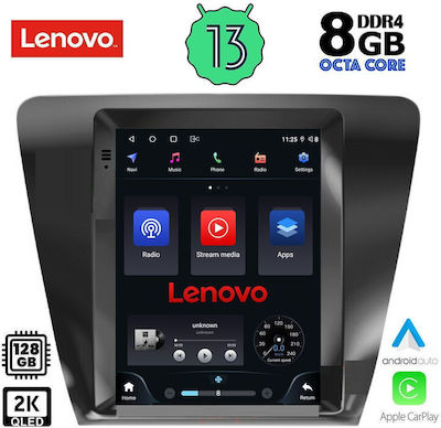 Lenovo Car Audio System 2DIN (Bluetooth/USB/AUX/WiFi/GPS/Apple-Carplay/Android-Auto) with Touch Screen 9.7"