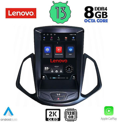 Lenovo Sistem Audio Auto 2DIN (Bluetooth/USB/AUX/WiFi/GPS/Apple-Carplay/Android-Auto) cu Ecran Tactil 9.7"