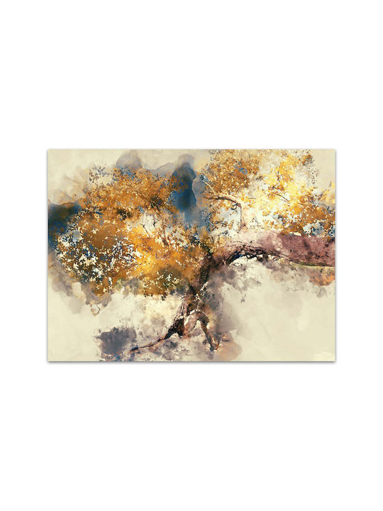 Megapap Abstract Tree Πίνακας σε Καμβά 100x70cm