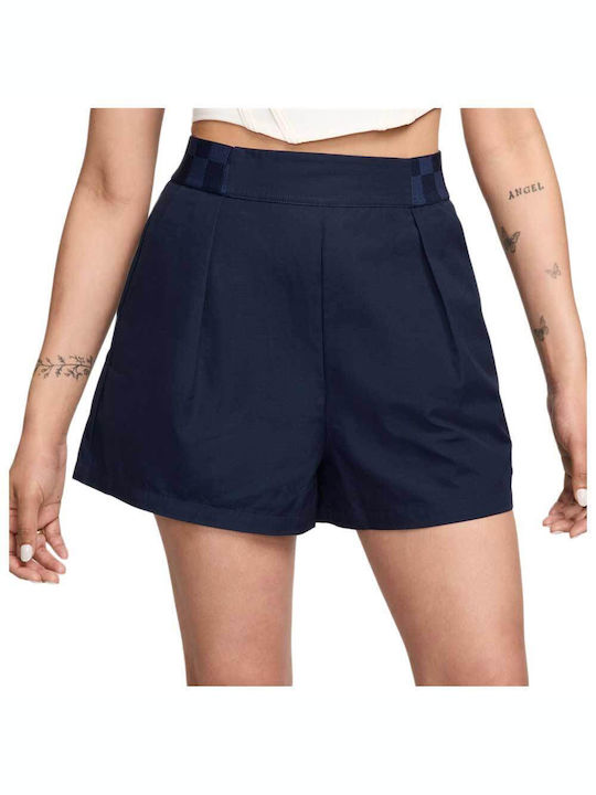 Nike Sportswear Women's High-waisted Shorts Navy Blue