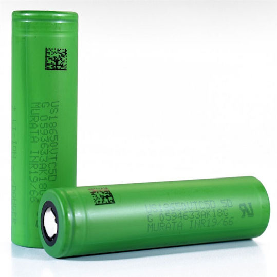 Murata Επαναφορτιζόμενη Μπαταρία 18650 Li-ion 3000mAh