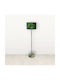 Oxygen Green Bubble Floor Lamp H165xW1.65cm. with Socket for Bulb E27 Green