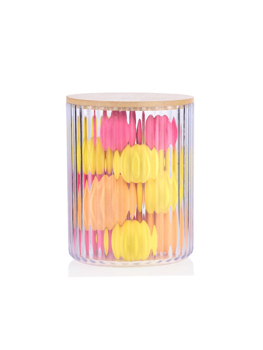 Alpina Appliances Cotton Holder Plastic Transparent