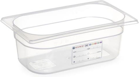 Hendi Recipient Gastronorm Polipropilenă GN1/4 cu Adâncime 150mm