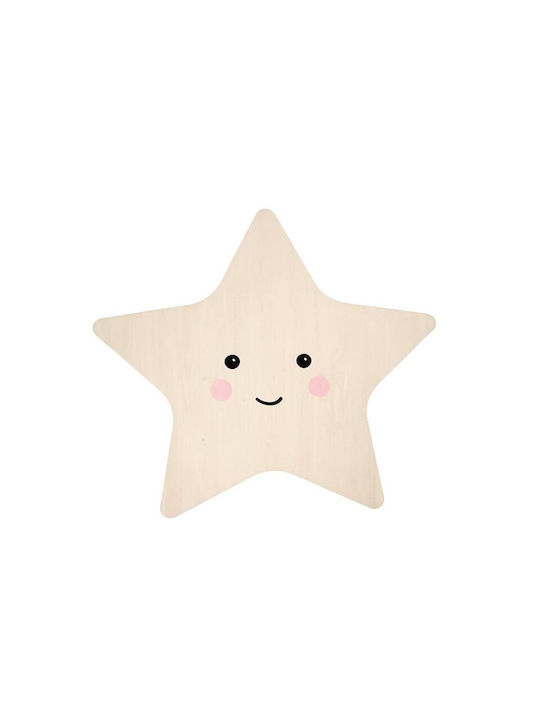 Reer Led Παιδικό Διακοσμητικό Φωτιστικό Αφής Lumilu Silhouette Star Μπεζ 34.2x22.8x3.5εκ.