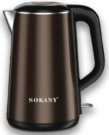 Silver Kettle 2.3lt 2000W Black
