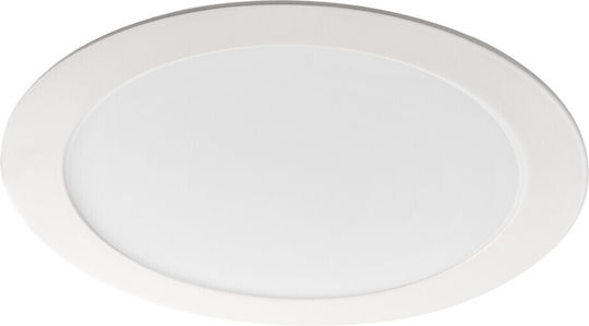 Kanlux Χωνευτό LED Panel 18W με Θερμό Λευκό Φως 3000K
