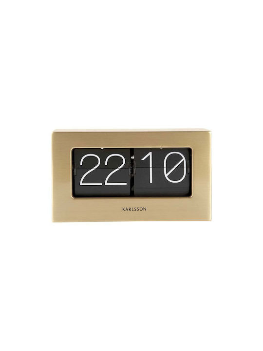 Karlsson Flip Tabletop Digital Clock KA5620GD