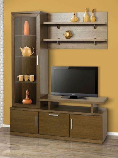 Holz Eiche TV-Unit 150x153x44 Btp 145-24