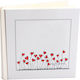 Kinderalbum 100 Seiten Rot mit Reispapier 24x24cm