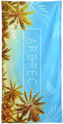 Aropec Πετσέτα Microfiber Σώματος Μπλε