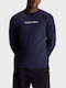 Calvin Klein Men's Long Sleeve Blouse BLUE