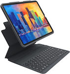 Zagg Pro Keys Klappdeckel mit Tastatur Englisch US Schwarz Apple iPad Pro 12,9" (2021)